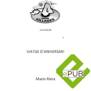 TRAVEL COVER WITH LOGO EPUB RIERA MARIO D'ANIVERSARI